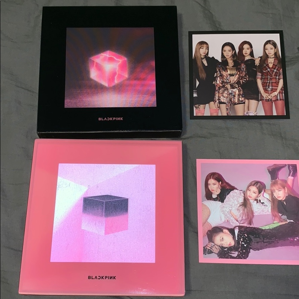 blackpink square up albums (both versions)